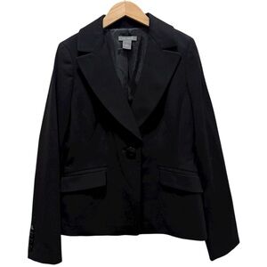 Ann Taylor Elegant Black Blazer